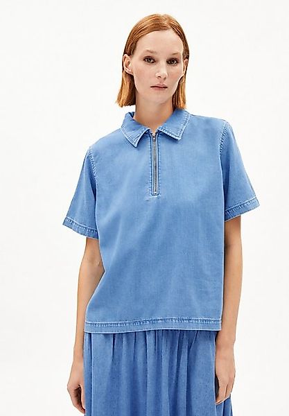 Armedangels Blusentop CINZIAA Damen Jeansbluse aus Bio-Baumwoll Mix Relaxed günstig online kaufen