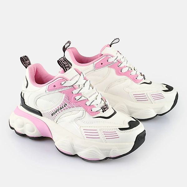 Buffalo Buffalo Sneaker TRUCK Weiß/Pink/Schwarz 42 günstig online kaufen