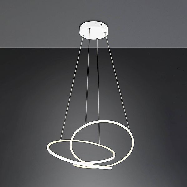 TRIO Leuchten LED Pendelleuchte »DARVIN, LED Hängelampe 52W 6700 Lumen, dim günstig online kaufen