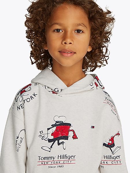 Tommy Hilfiger Kapuzensweatshirt ALL OVER PRINT günstig online kaufen