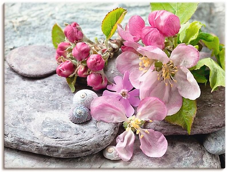 Artland Wandbild »Apfelblüten« Blumen 1 Stk. tlg. als Leinwandbild, Poster, günstig online kaufen