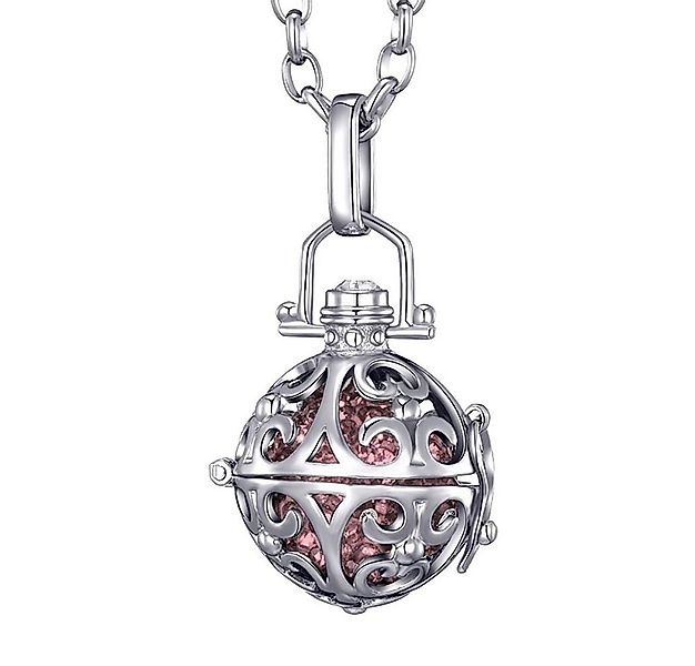 Morella Kette mit Anhänger Engel Halskette mit Ornament Anhänger (2-tlg), S günstig online kaufen