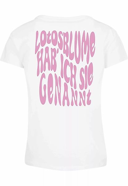 Merchcode T-Shirt "Merchcode Ladies Die Flippers - Lotosblume T-Shirt", (1 günstig online kaufen