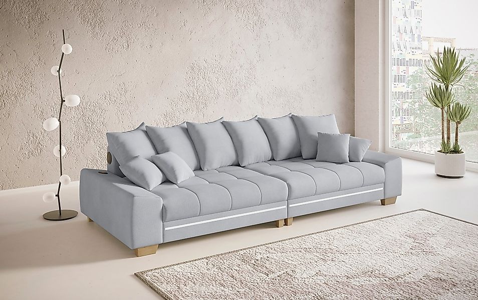 Mr. Couch Big-Sofa "Nikita II", RGB-LED, Bluetooth-Soundsystem, wahlweise m günstig online kaufen