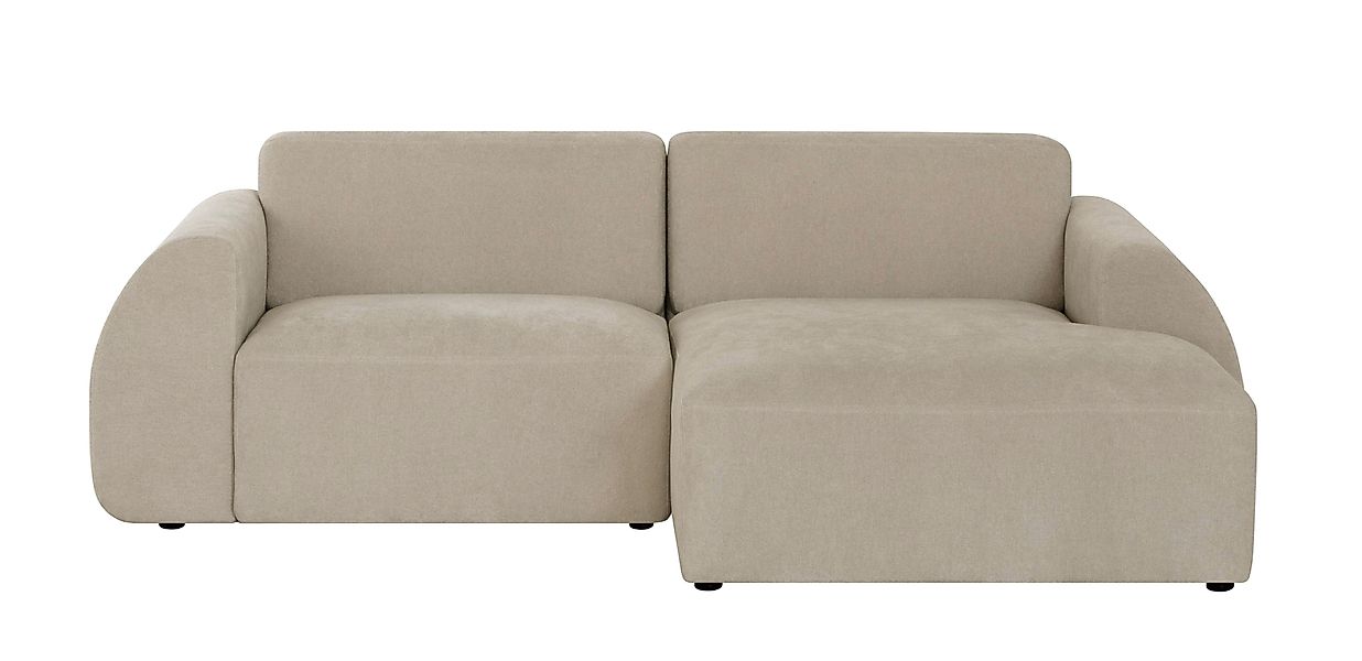 NADUVI Collection | Ecksofa Mattis rechts 2,5-Sitzer Bouclé günstig online kaufen