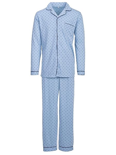 Henry Terre Schlafanzug Pyjama Set Langarm günstig online kaufen