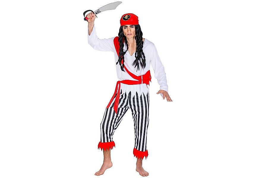 dressforfun Piraten-Kostüm Herrenkostüm Pirat Kapitän einäugiger Henry, Ela günstig online kaufen