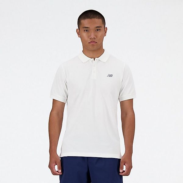 New Balance Poloshirt Cotton Polo WHITE WT günstig online kaufen