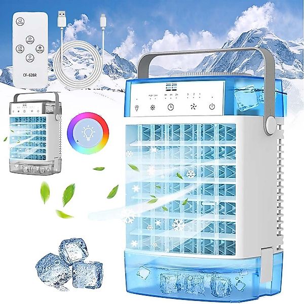 Jibenhome Ventilatorkombigerät Mini Klimaanlage Mobil Luftkühler günstig online kaufen