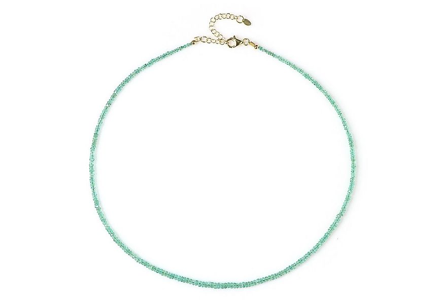 Cavill Silberkette Cavill Smaragd 23,669 ct Vergoldet 925 Silber Mintgrün v günstig online kaufen