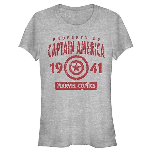 Marvel - Captain America Captains Property - Frauen T-Shirt günstig online kaufen