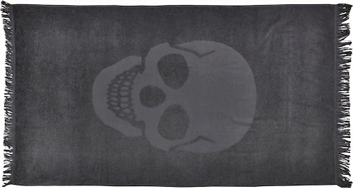 done.® Hamamtücher »Skull« saugfähige Frottier-Innenseite, ideal als Sauna- günstig online kaufen
