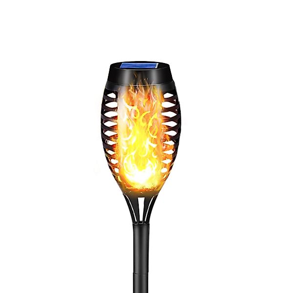 LQWELL LED Solarleuchte Solarleuchten Solar Fackellicht günstig online kaufen