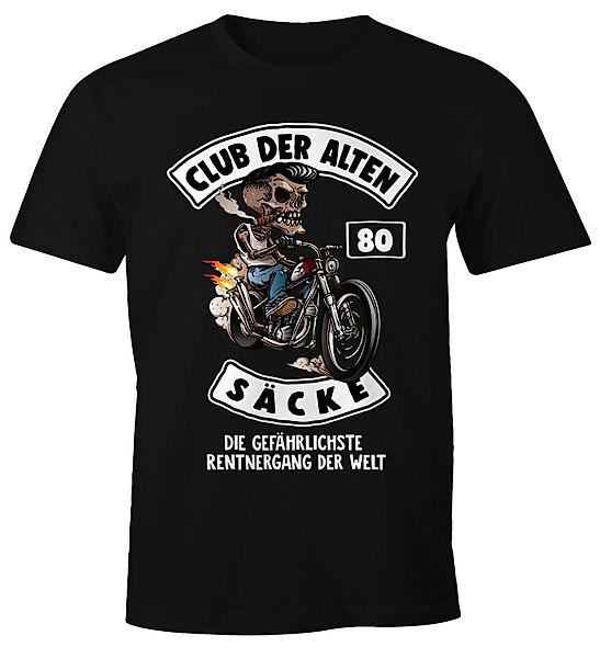 MoonWorks Print-Shirt Lustiges Herren T-Shirt Club günstig online kaufen