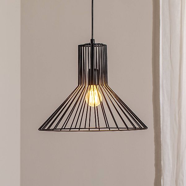 Hängeleuchte Fellini MR-757, schwarz, Metall, Ø 38 cm günstig online kaufen