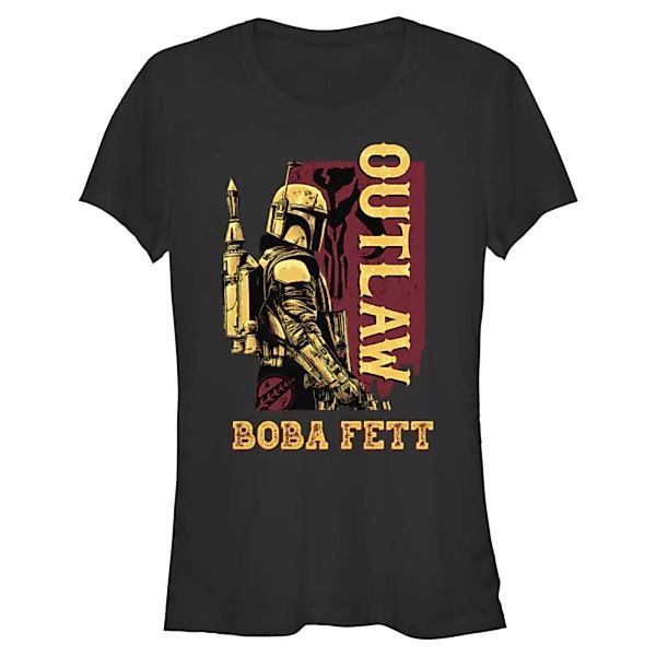 Star Wars - Book of Boba Fett - Boba Fett Outlaw - Frauen T-Shirt günstig online kaufen