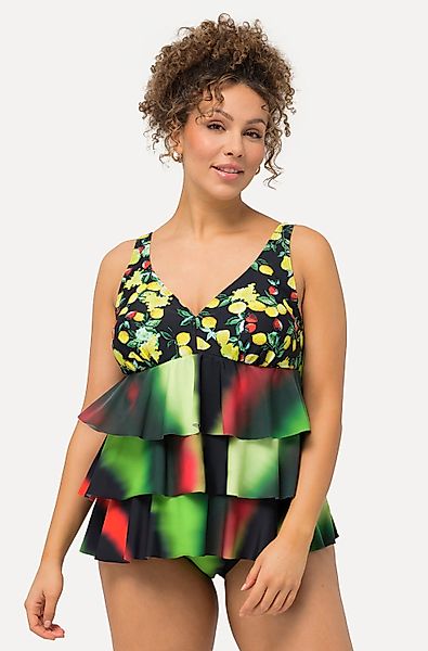Ulla Popken Tankini Tankini Zitronen Softcups günstig online kaufen