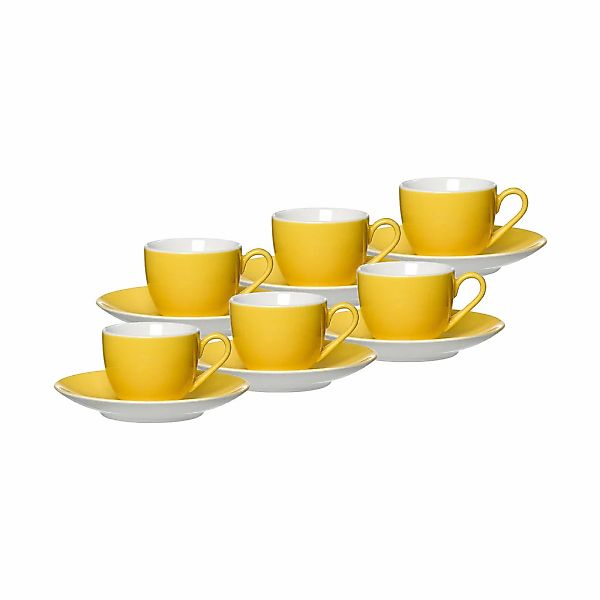 Ritzenhoff & Breker Tasse "Espressotassen und -untertassen Doppio 80 ml 6er günstig online kaufen