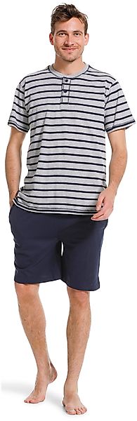 Pastunette Schlafanzug kurzer Herren Schlafanzug (2 günstig online kaufen