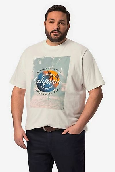 Men Plus T-Shirt Men+ T-Shirt Halbarm großer Print bis 84/86 günstig online kaufen