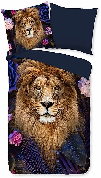 PURE luxury collection Wendebettwäsche "Yuna" 2 Stk. Mikrofaser, 135x200, P günstig online kaufen