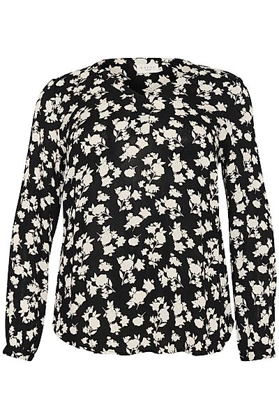 KAFFE Curve Langarmbluse Langarm-Bluse KCami Große günstig online kaufen