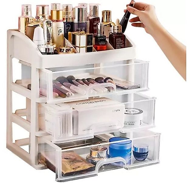soulima Make-Up Organizer Kosmetik-Organizer Aufbewahrungsbox, Spar-Set, 1- günstig online kaufen