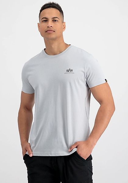Alpha Industries Rundhalsshirt "BASIC T SMALL LOGO" Baumwolle, regular fit günstig online kaufen