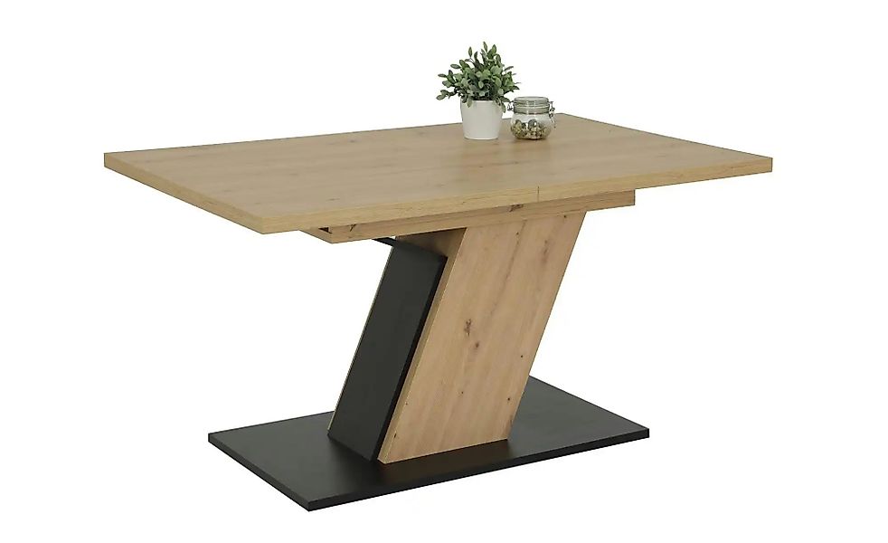Esstisch ausziehbar  Russell ¦ holzfarben ¦ Maße (cm): B: 90 H: 76 Aktuelle günstig online kaufen