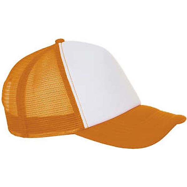 Sols  Mütze BUBBLE Blanco Naranja Fluor-GORRA DE MALLA DE 5 PANELES günstig online kaufen