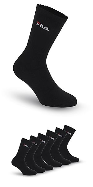 Fila Sportsocken "UNISEX CREW TENNIS FULL TERRY SOCKS", (6 Paar), mit einge günstig online kaufen