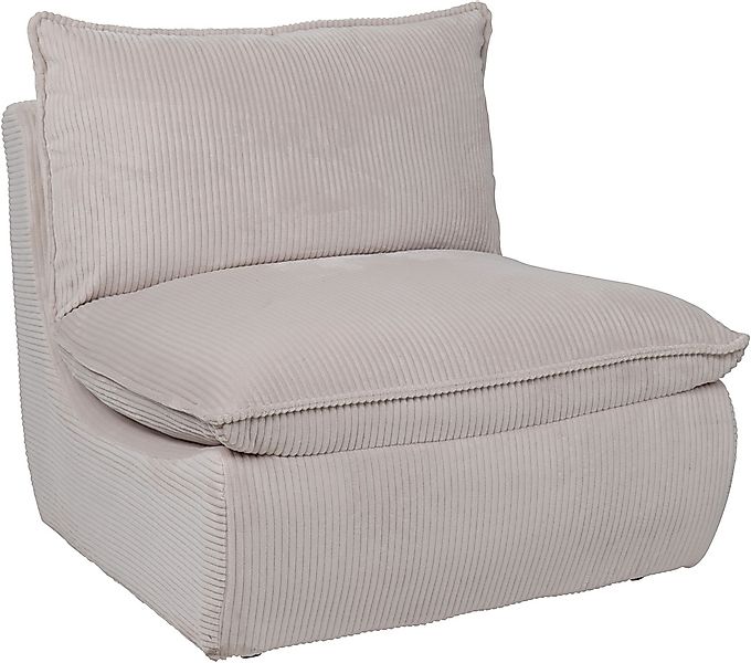 HELA Loungesessel "RHODOS" 1 Stk. tlg. Sessel;gepolstert;aufgesetztes Kisse günstig online kaufen
