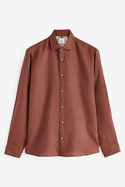 Next Leinenhemd Leinenhemd, Slim Fit (1-tlg) günstig online kaufen
