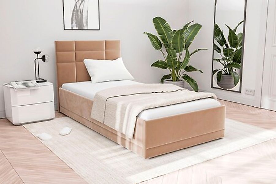 Westfalia Schlafkomfort Polsterbett »Prag« 3 Matraztenarten wählbar, mit un günstig online kaufen