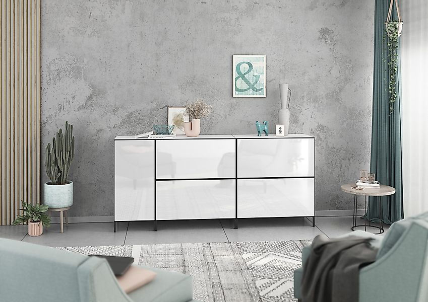BMG Möbel Schranksystem Model+ (5 teilig günstig online kaufen