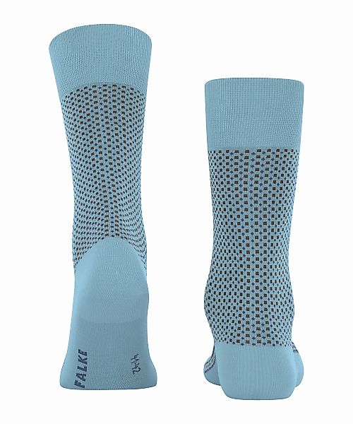 FALKE Uptown Tie Herren Socken, 45-46, Blau, Ajour, Baumwolle, 12437-678806 günstig online kaufen