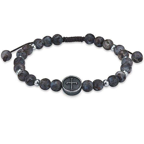 True Rebels Armband Kreuz silber, aus günstig online kaufen