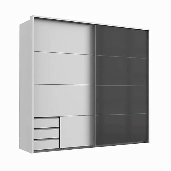 Lomadox Schwebetürenschrank VIESTE-43 Kleiderschrank, 228cm breit, mit Pass günstig online kaufen