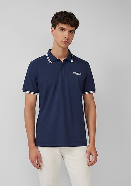 s.Oliver Poloshirt Poloshirt mit Waffelstruktur und günstig online kaufen
