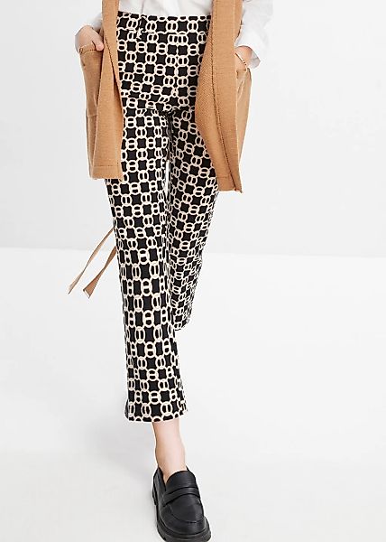 bonprix Stretch-Hose elastisches Material, schmale Passform, 7/8 Beinlänge günstig online kaufen