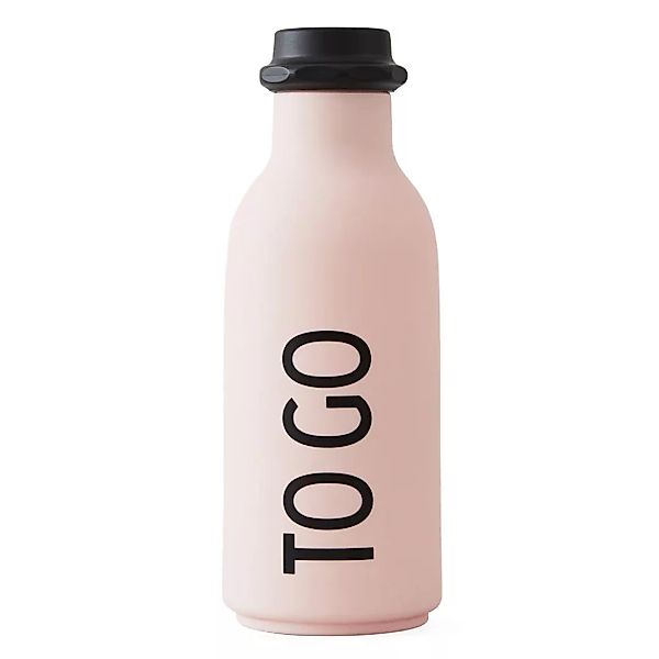 Design Letters TO GO Trinkflasche rosa günstig online kaufen