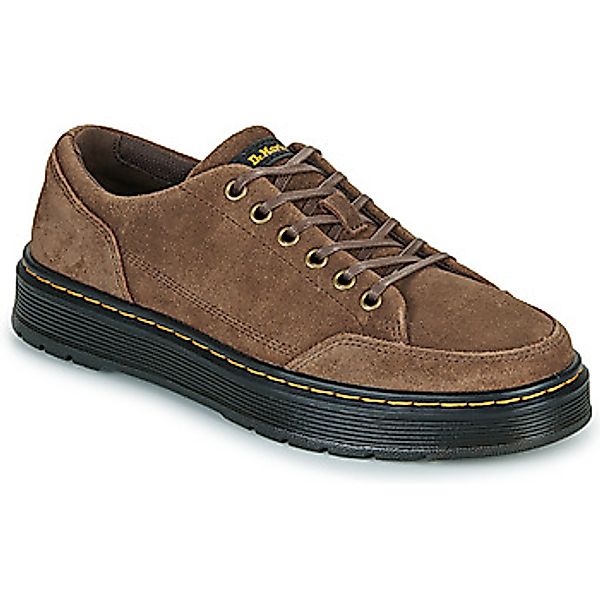 Dr. Martens  Sneaker Brookline 6 Eye 6 Eye Shoe Dark Brown Bronx Suede günstig online kaufen