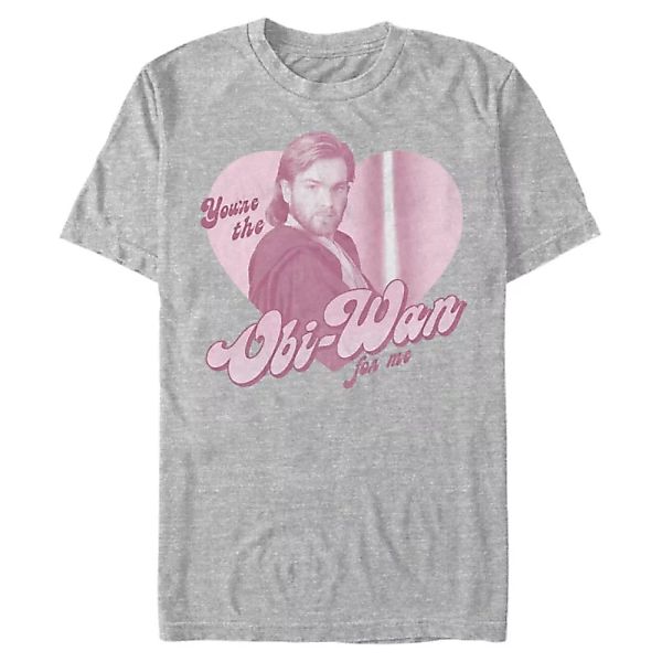 Star Wars - Obi-Wan Kenobi Wan For Me - Valentinstag - Männer T-Shirt günstig online kaufen