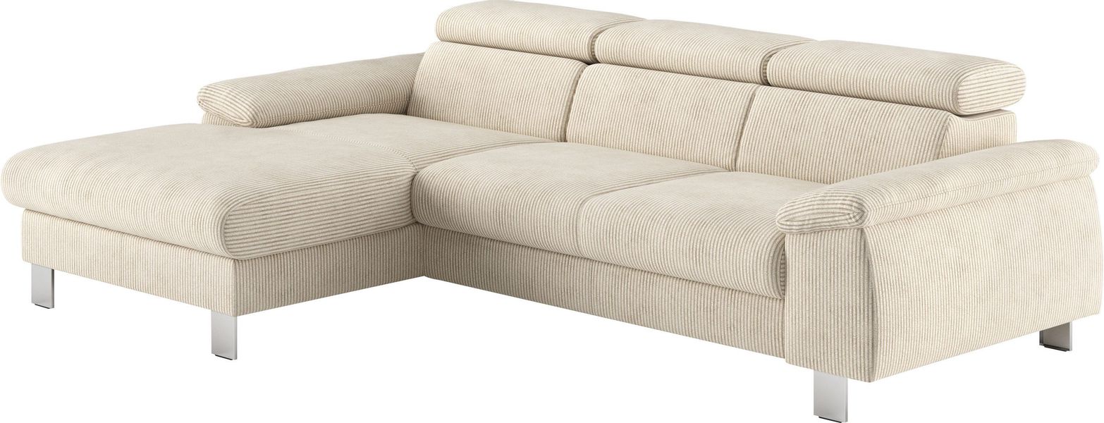 COTTA Ecksofa Komaris L-Form, B: 244 günstig online kaufen