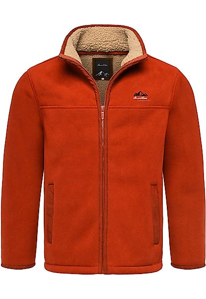 Amaci&Sons Fleecejacke OCONTO Fleecejacke Herren Teddyfell günstig online kaufen