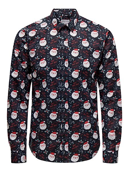 ONLY & SONS Langarmhemd ONSALF XMAS günstig online kaufen