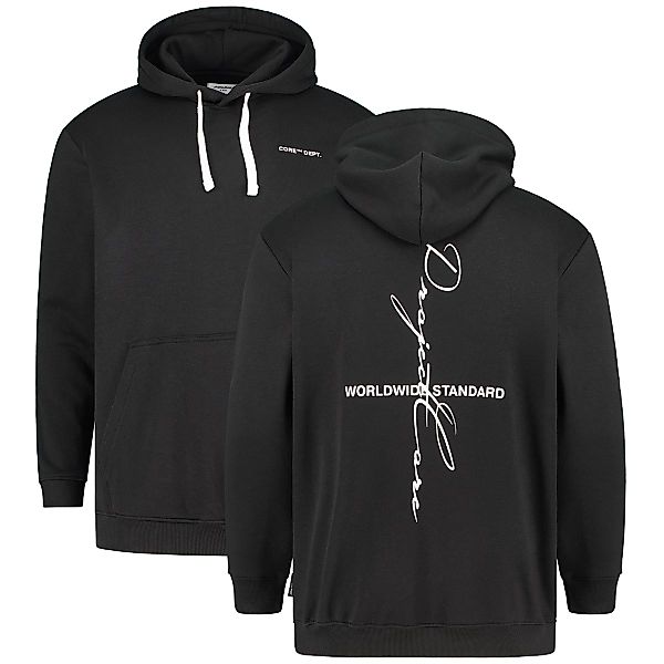 Jack&Jones Hoodie mit Print auf Vorder- und Rückseite Farbe schwarz Größe: günstig online kaufen