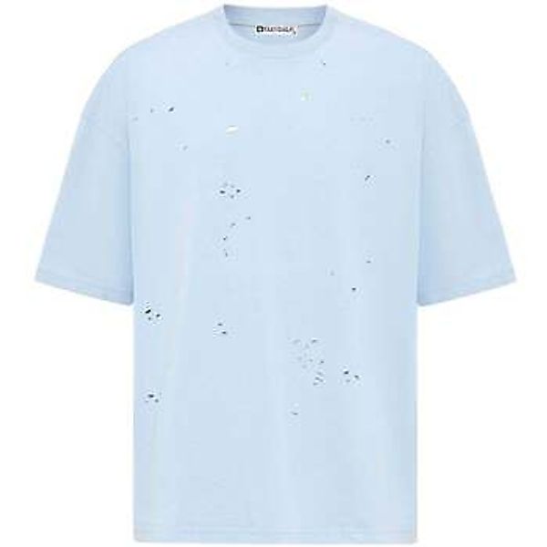 Dandalo  T-Shirts & Poloshirts Pieter Oversize Crew Neck Distressed Short S günstig online kaufen