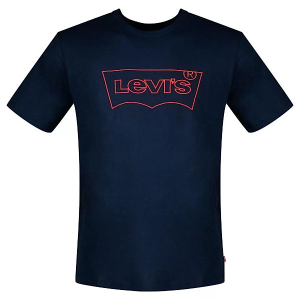 Levi´s ® Graphic Kurzarm T-shirt XS Batwing Outline Red / Dress Blues günstig online kaufen