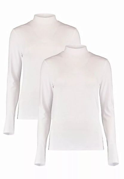 HaILY’S T-Shirt Langarm Shirt 2-er Stück Set Stehkragen Top Ki44mmy (2-tlg) günstig online kaufen
